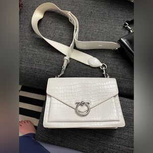 Rebecca Minkoff white crossbody bag